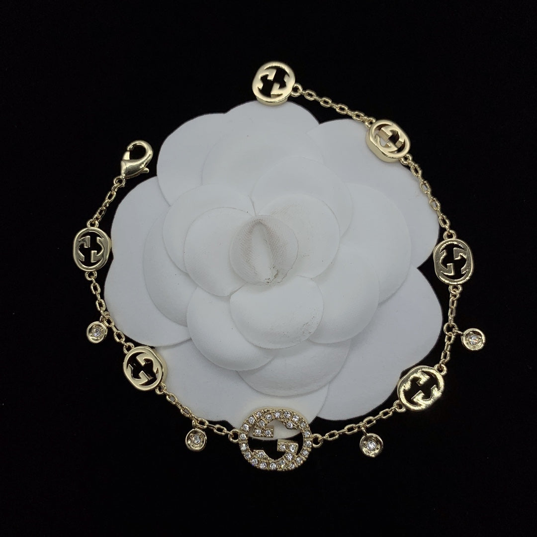 18K Double G Chain Bracelet