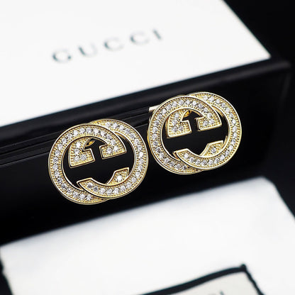 18K GG Diamonds Earrings