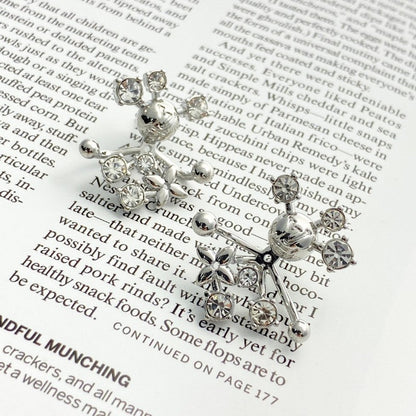 18K Louis Diamond Earrings