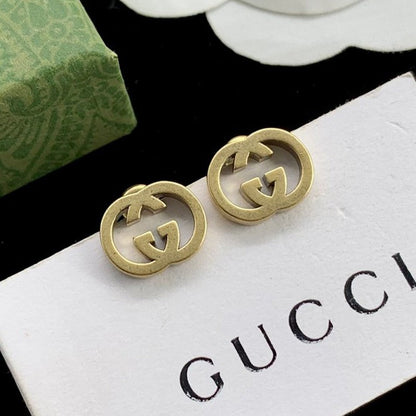 18K GG Gold Earrings