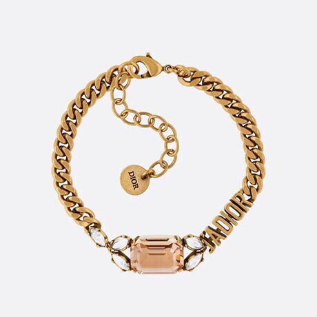 18K CD J¡¯Adior Multicolor Crystals Bracelet