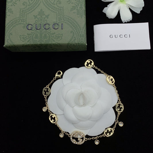 18K Double G Chain Bracelet