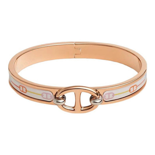 18K Mini Clic Cha?ne D'ancre H Bracelet