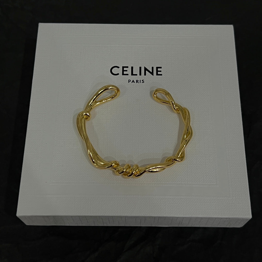 18K CE Triomphe Open Bracelet