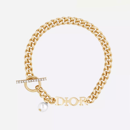 18K CD Revolution Logo Bracelet