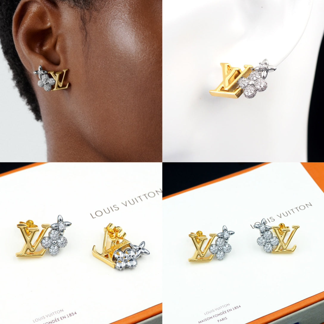 18K Louis Gram Earrings