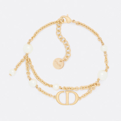 18K Petit CD Bracelet