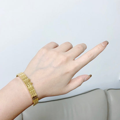 18K Louis Vintage Monogram Bracelet