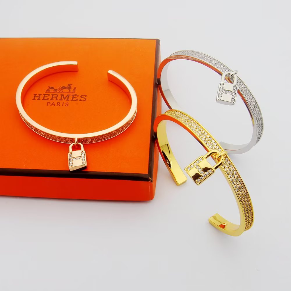 18K Kelly H Lock Vintage H Bracelet