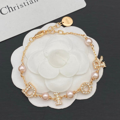 18K CD Pearl Bracelet