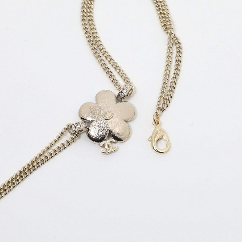 18K CC Blue Camellia Diamond Choker Necklace