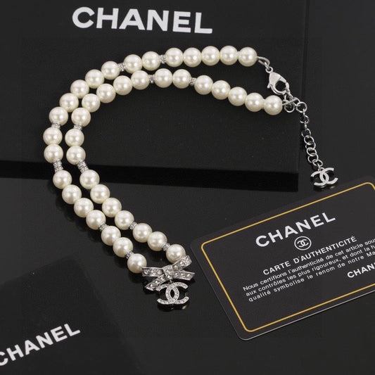 18K CC Centenary Pearls Necklace