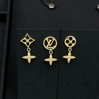 18K Louis Blossom Gold Earrings