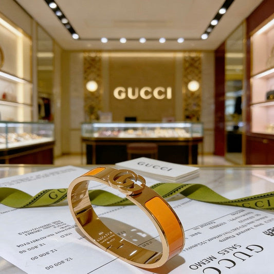 18K GG Orange Gold Bracelet