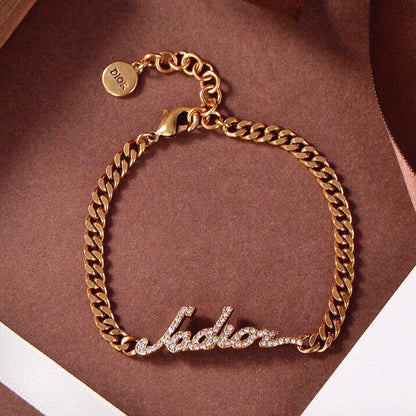 18K CD J'adior Diamonds Bracelet