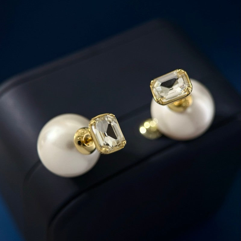 18K CD Tribales Pearl Earrings