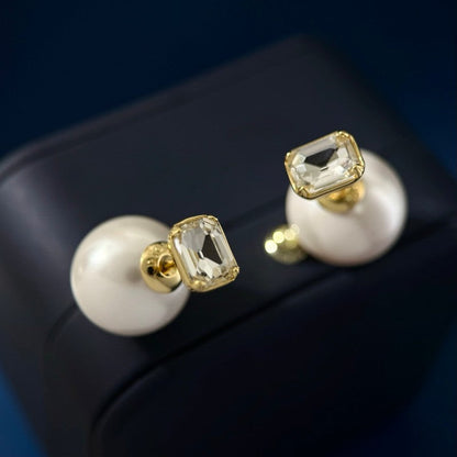 18K CD Tribales Pearl Earrings