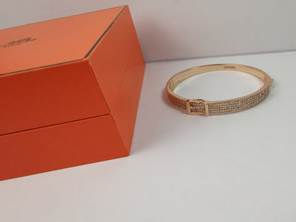 18K Kelly Diamond Vintage H Bracelet