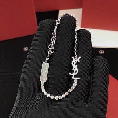 18K Saint Diamond Chain Bracelet