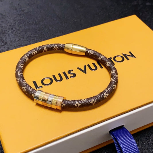 18K Louis Monogram Bracelet