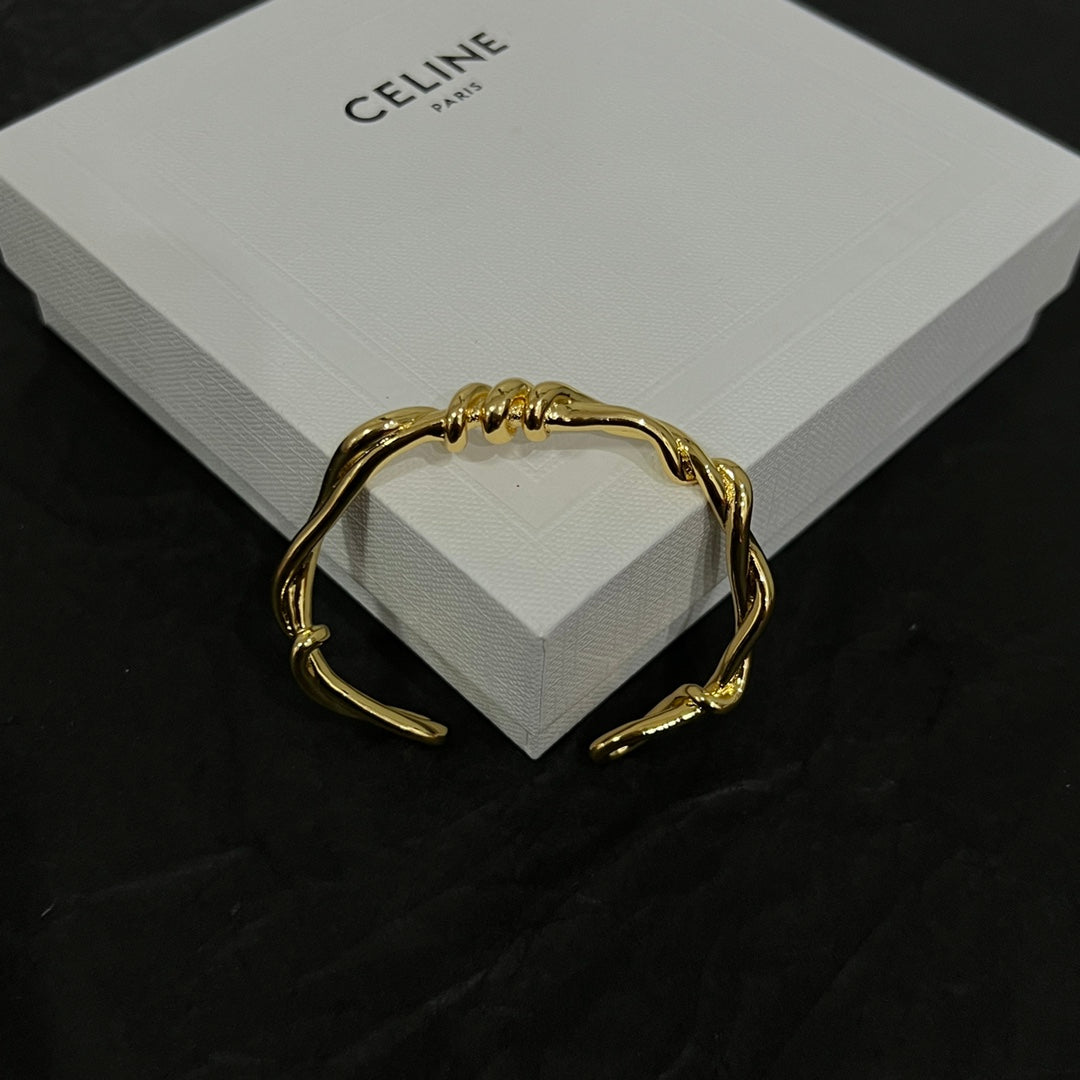 18K CE Triomphe Open Bracelet