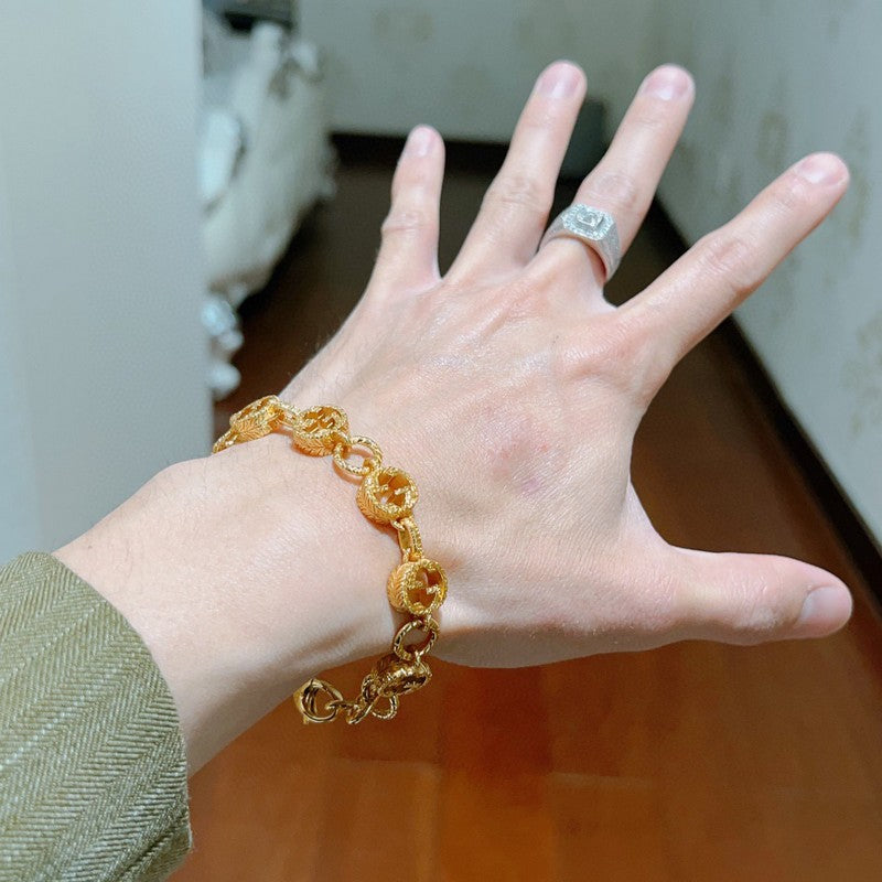 18K GG Chain Bracelet