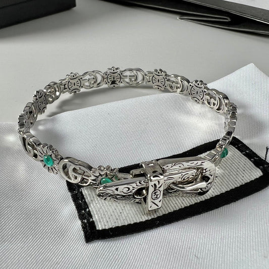 Double G Flowers Bracelet