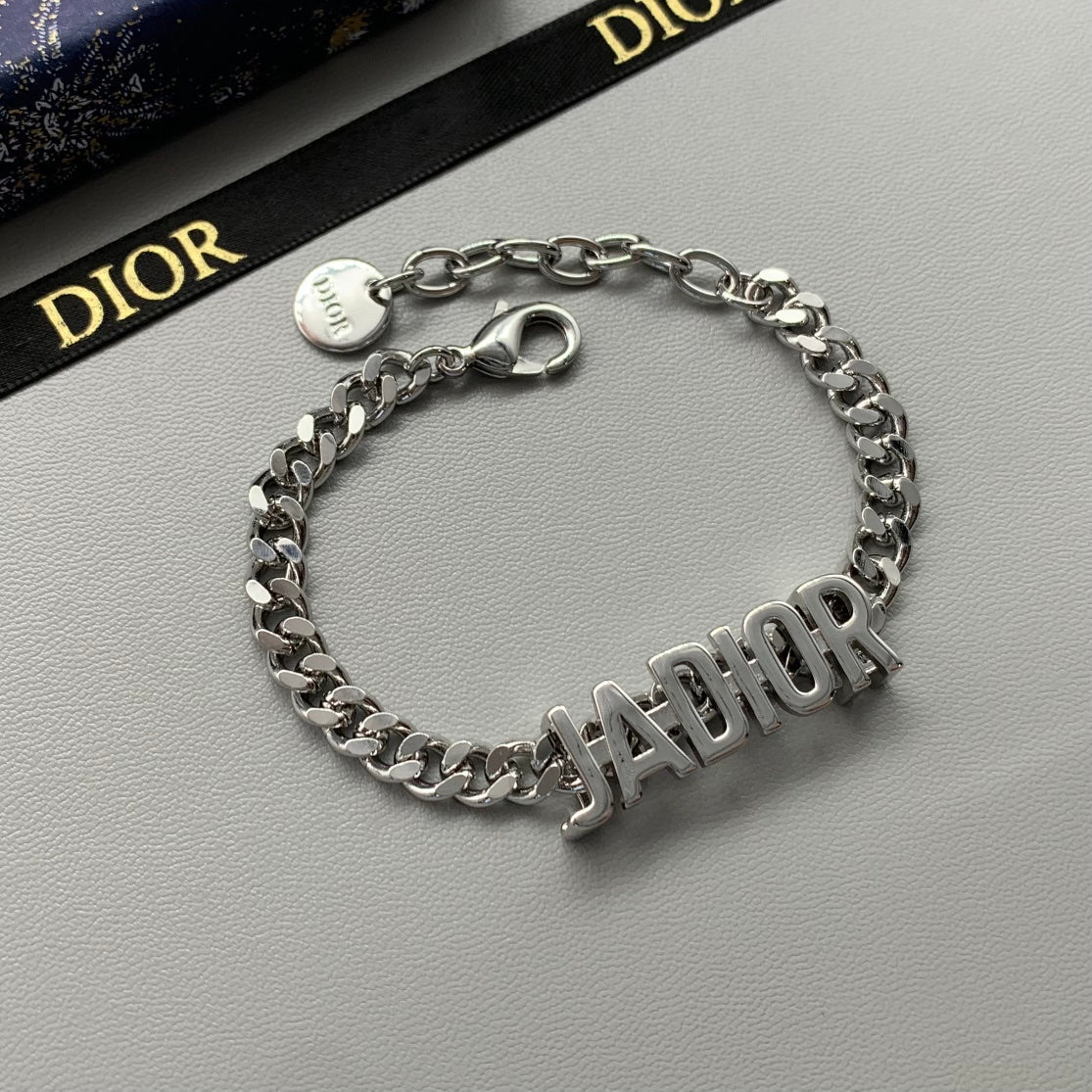 18K CD J'adior Chain Bracelet