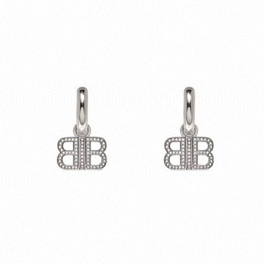 18K BB Pendant Earrings