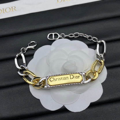 18K Petit CD Bracelet