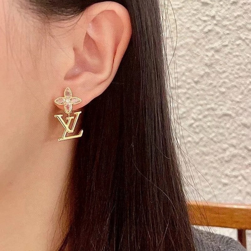 18K Louis Iconic Diamond Earrings