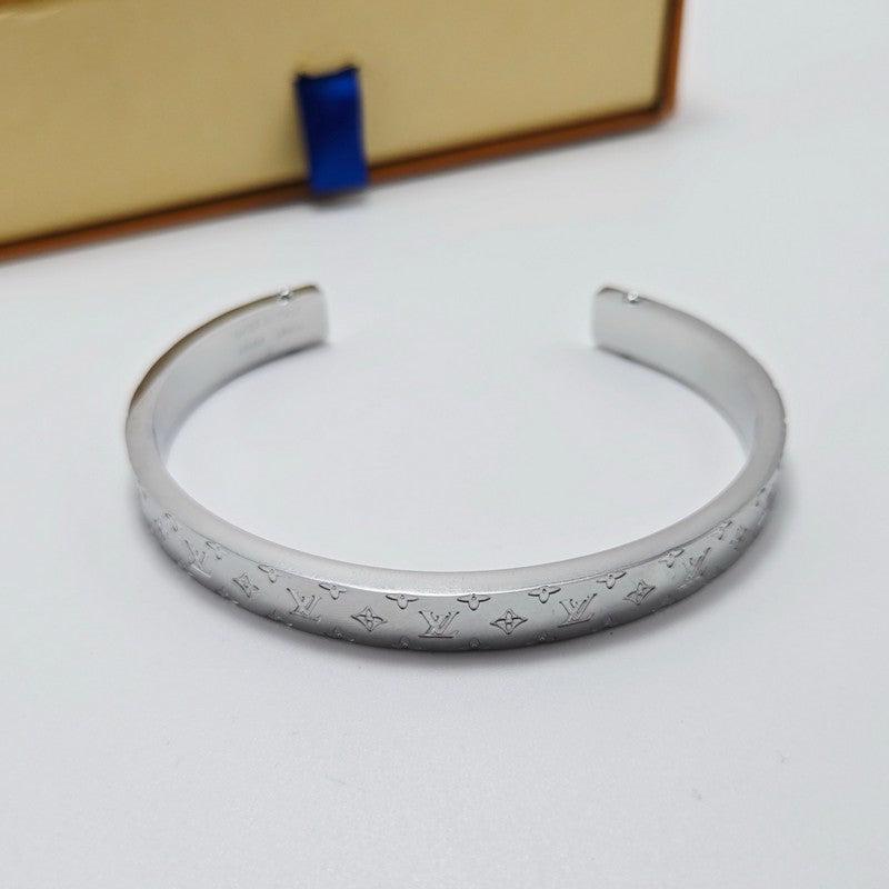 18K Louis Monogram Gold Bracelet