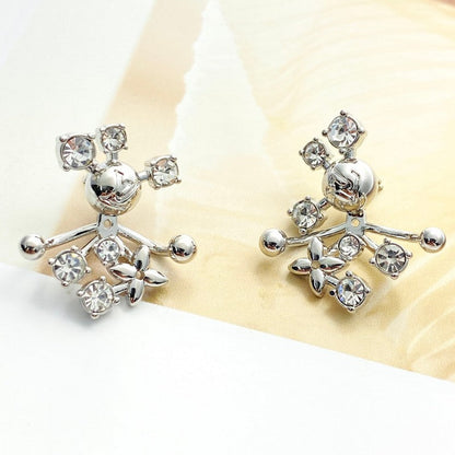 18K Louis Diamond Earrings
