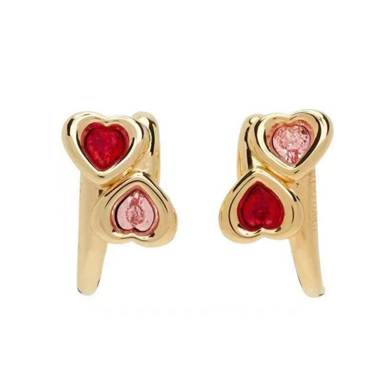 18K BV Crystals Earrings