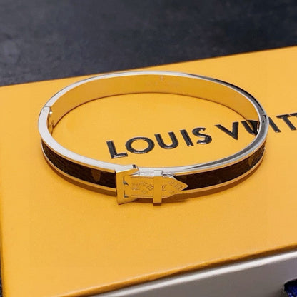 18K Louis Vintage White Gold Bracelet