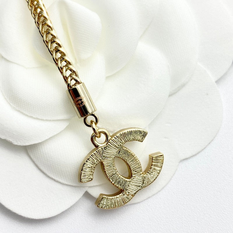 18K CC LongTassel Diamond Earrings