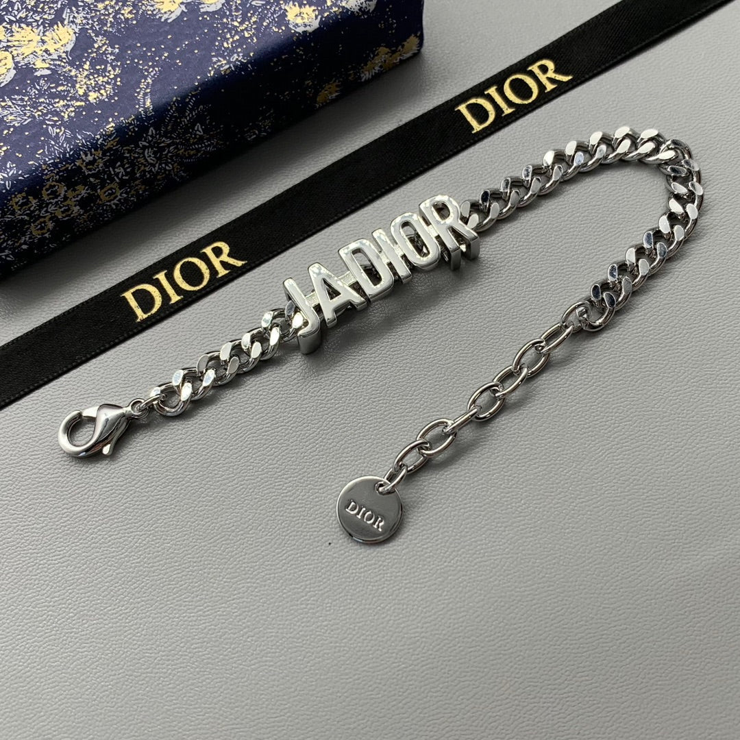 18K CD J'adior Chain Bracelet