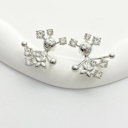 18K Louis Diamond Earrings