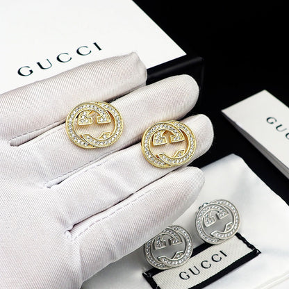 18K GG Diamonds Earrings