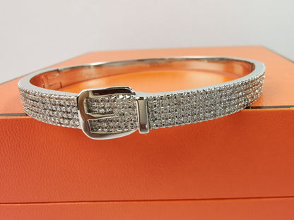 18K Kelly Diamond Vintage H Bracelet