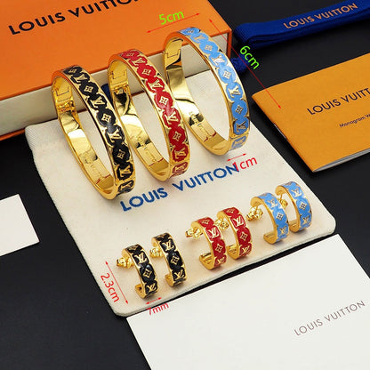 18K Louis Color Monogram Bracelet