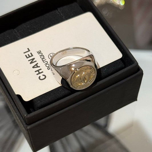 18K CC 25K Black Gold Heart Ring