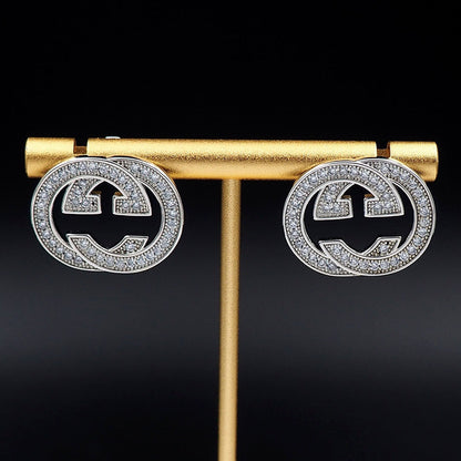 18K GG Diamonds Earrings