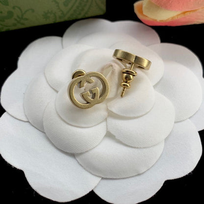 18K GG Gold Earrings