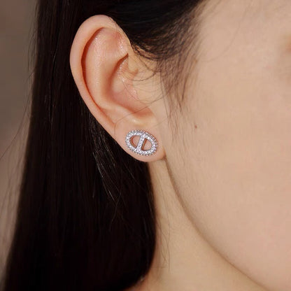 18K Farandole Diamond H Earrings