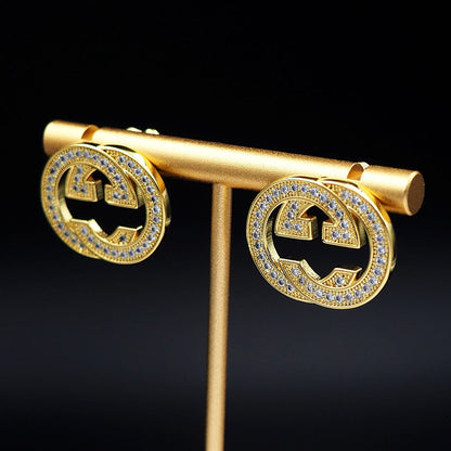 18K GG Diamonds Earrings