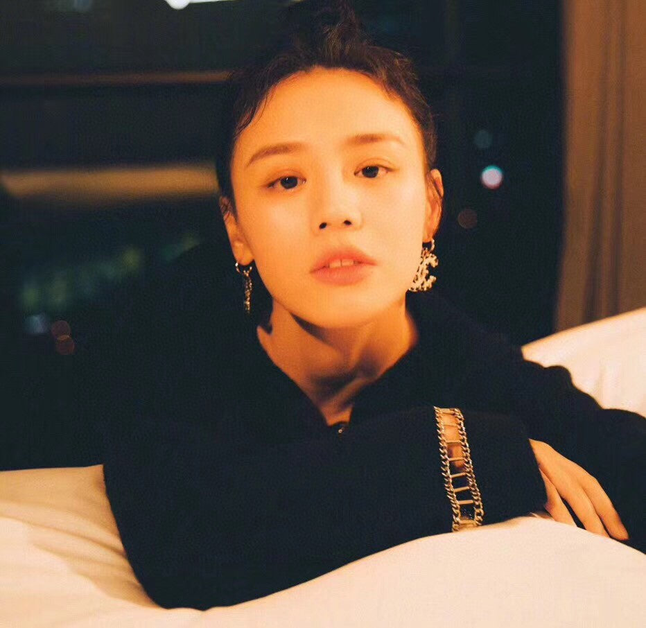 18K CC Leather Earrings