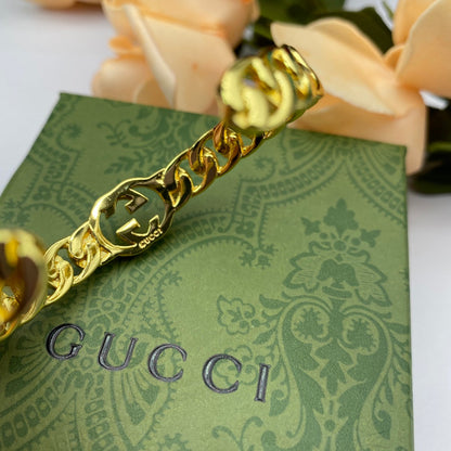 18K Double G Chain Bracelet