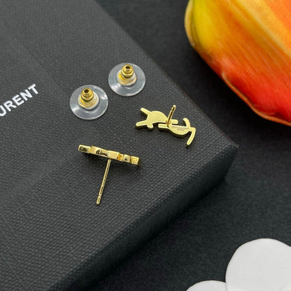 18K Saint Gold Earrings