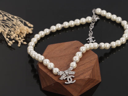 18K CC Centenary Pearls Necklace